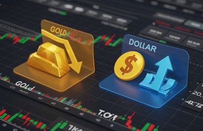 Gold Slips on Strong Dollar